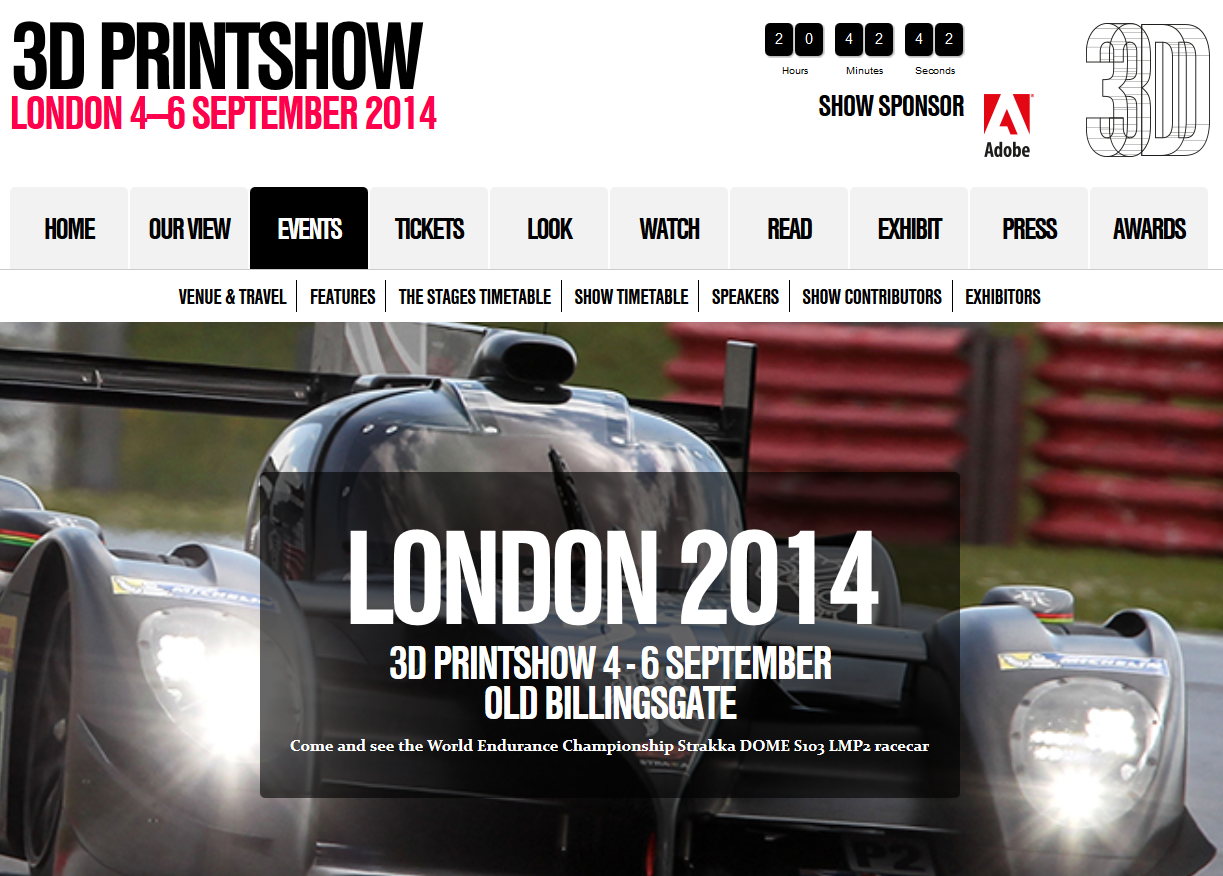 CREAT3D EXHIBITING ROBOX AT 3D PRINT SHOW